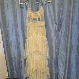 Mesh Corset Maxi Dress